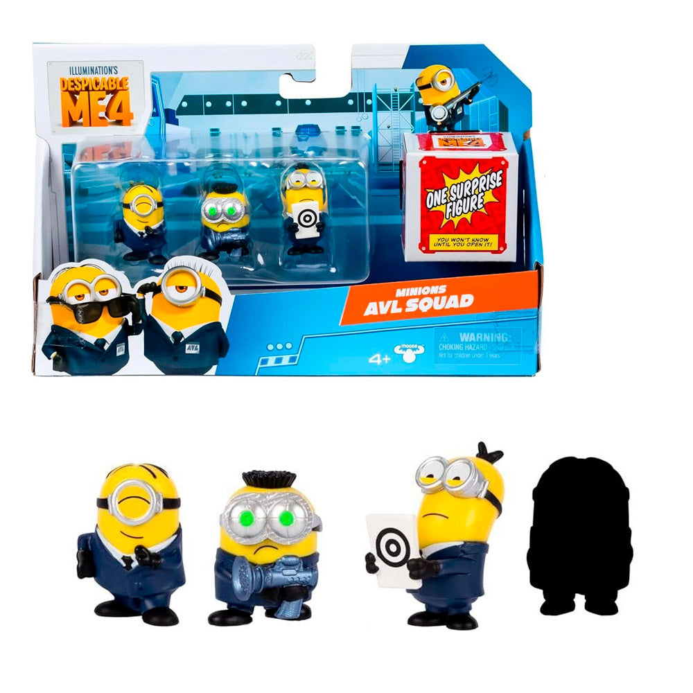 SET FIGURAS MINIONS AVS SQUAD SET FIGURAS MINIONS AVS SQUAD